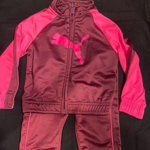 Puma sweat suit for kids
